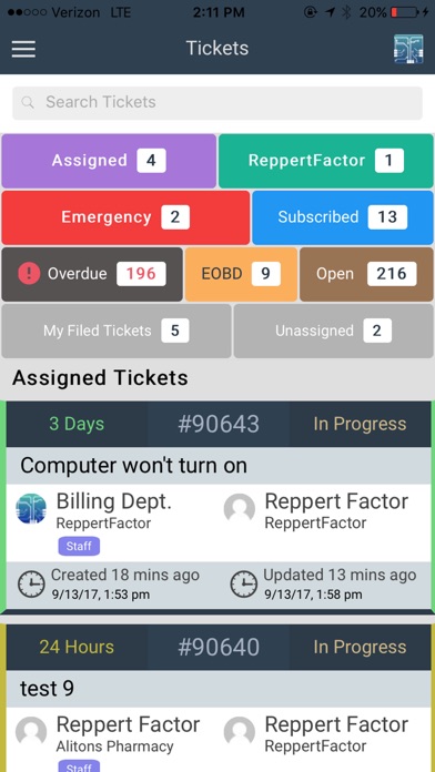 ReppertFactor Portal screenshot 3