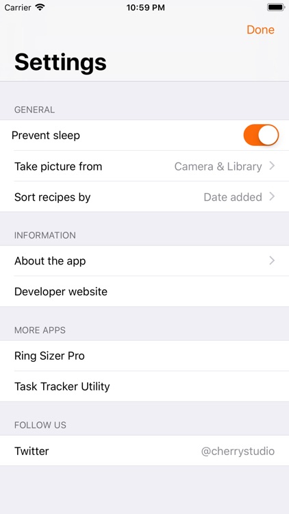 Cookbook - Recipes manager screenshot-3
