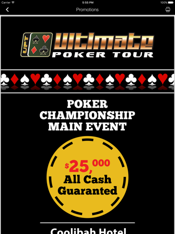 Ultimate Poker Tour Australia screenshot 3