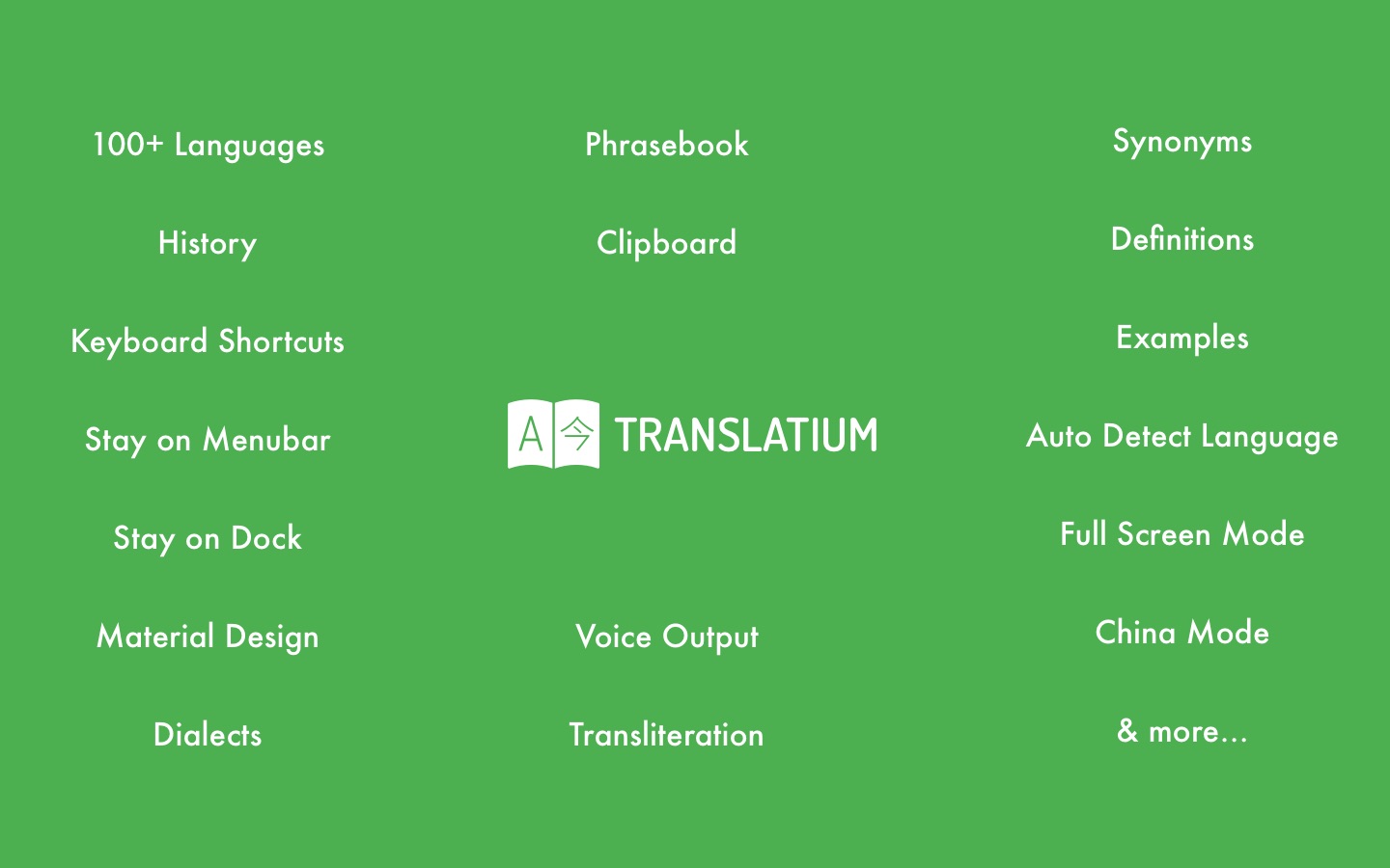 Screenshot do app Translatium - translator