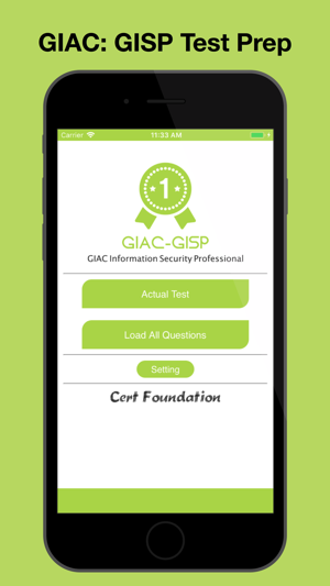 GIAC: GISP Test Prep(圖1)-速報App