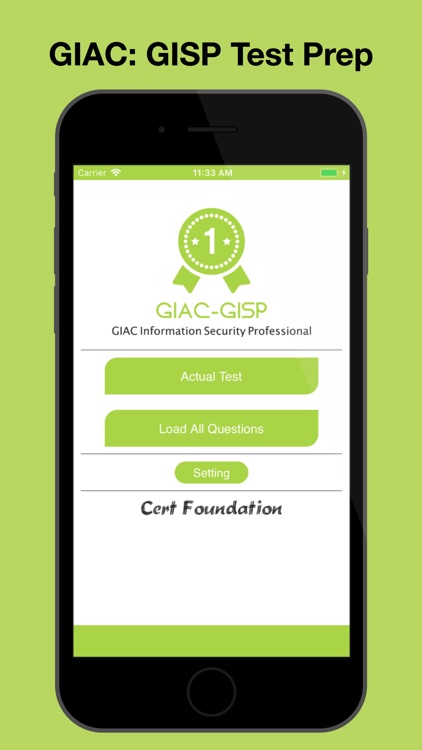 GIAC: GISP Test Prep