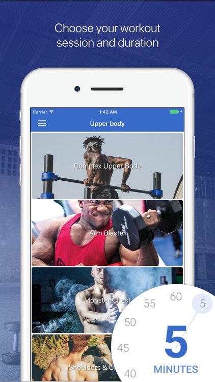 Upper Body Workouts by Fitify