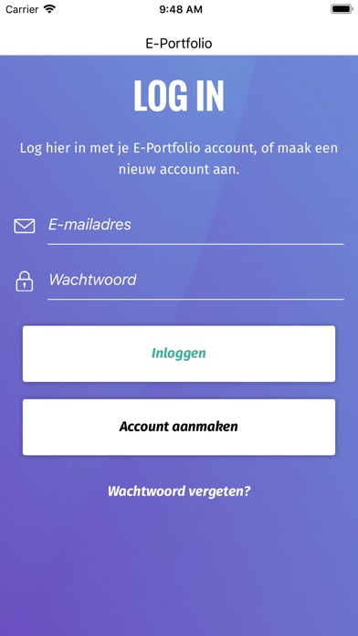 E-Portfolio Zorg en Welzijn screenshot 3