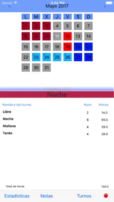 Captura 1 De que trabajo hoy lite iphone