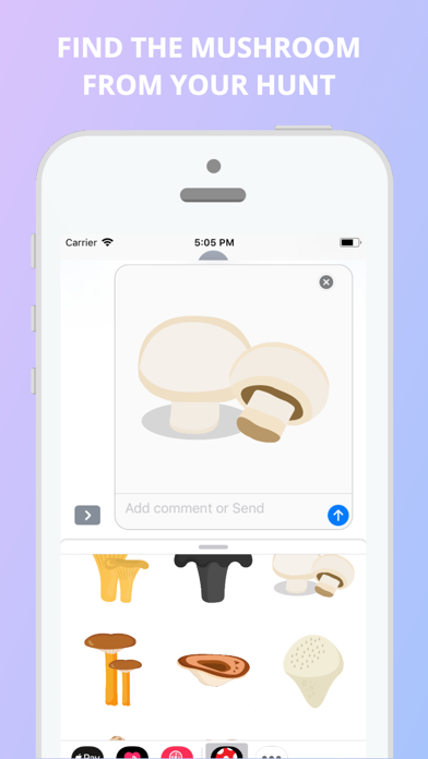 Mushroom Stickers screenshot 2