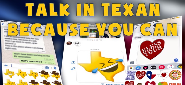 Texas Emoji - Texan Stickers(圖2)-速報App