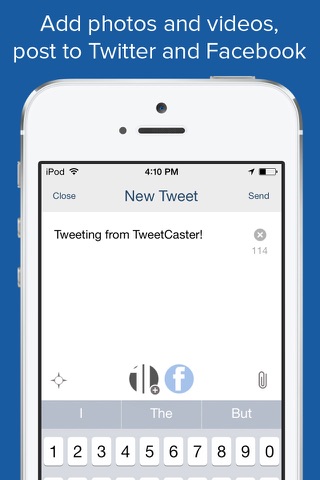 TweetCaster Pro for Twitter screenshot 4