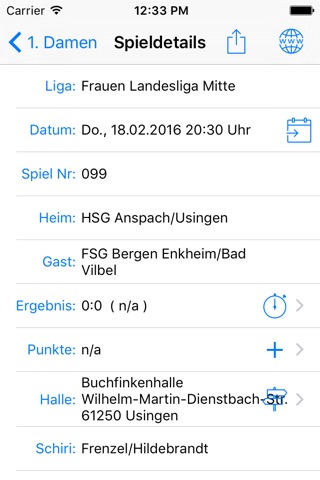 HSG Anspach/Usingen screenshot 3