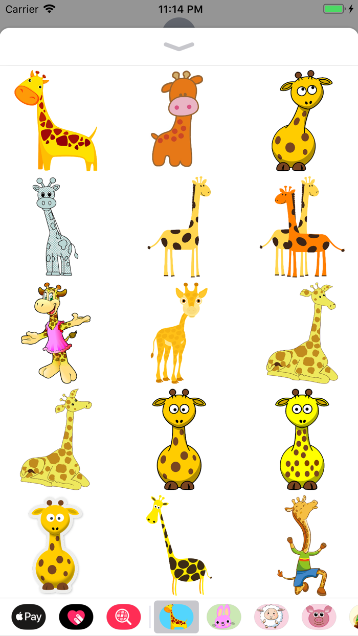 My Giraffe Sticker Pack