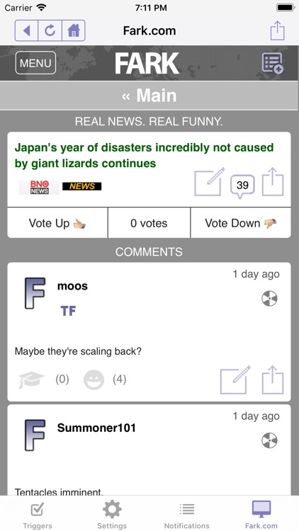 Hey! on Fark.com screenshot-3