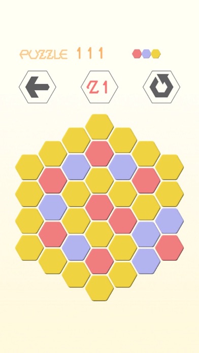頭が良くなる六角形パズル - GON screenshot 3