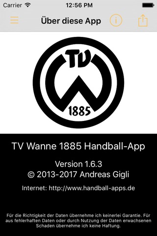 TV Wanne 1885 Handball screenshot 4