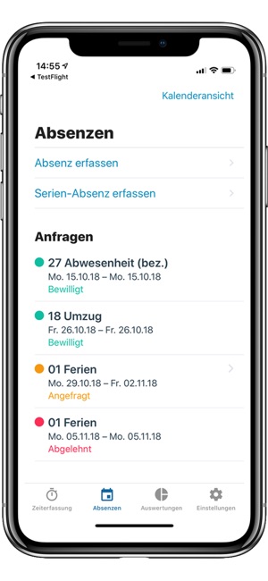 WEKA ArbeitszeitManager(圖2)-速報App