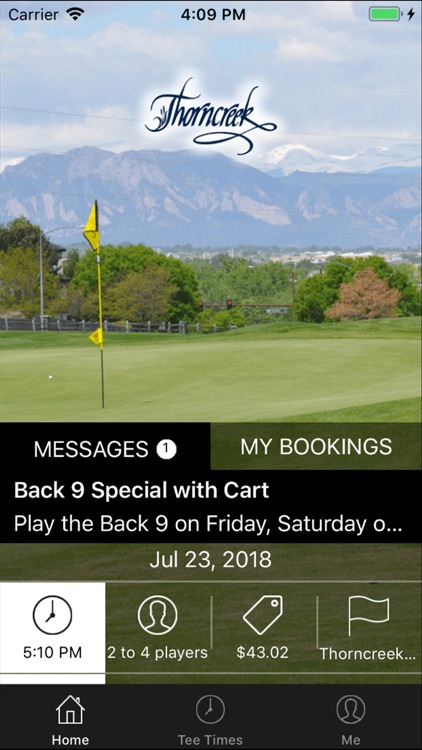 Thorncreek Golf Tee Times