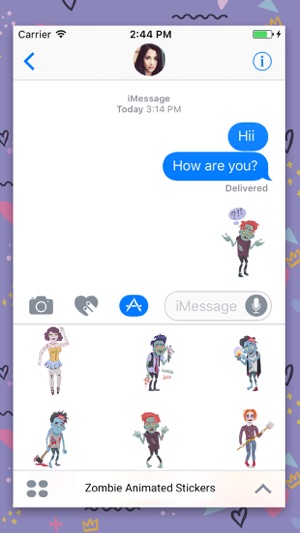 Zombie Animated Stickers(圖2)-速報App