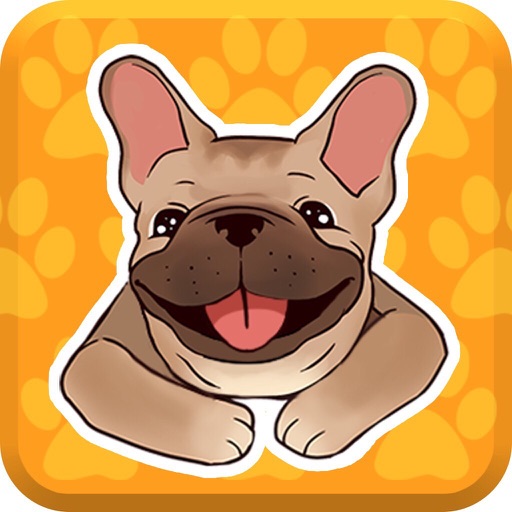 French Bulldog Emojis Star by Shelley Peever