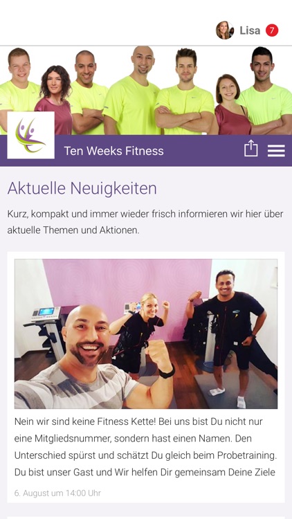 Ten Weeks Fitness