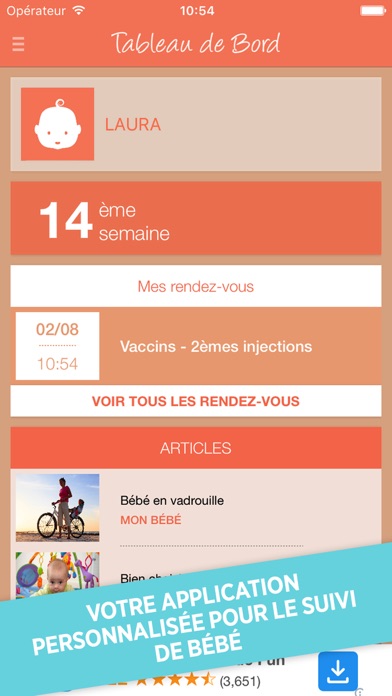 Mon bébé Doctissimo screenshot 2