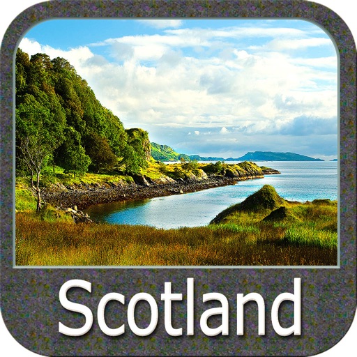 Boating Scotland GPS charts icon
