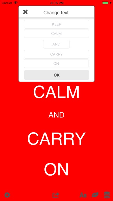 Keep Calm Creator App screenshot 2