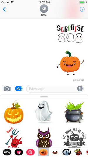 Happy Halloween Wizard Sticker(圖2)-速報App