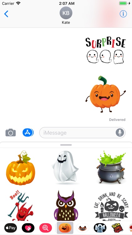 Happy Halloween Wizard Sticker