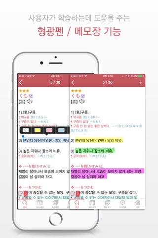 YBM 올인올 일한일 사전 - JpKoJp DIC screenshot 3