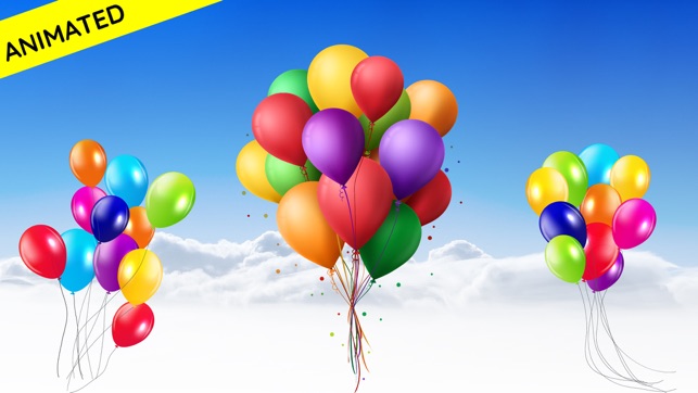 Animated Balloons Text Sticker(圖3)-速報App