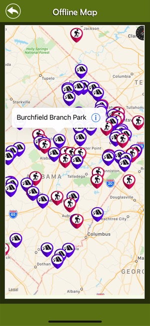 Alabama Campgrounds & Trails(圖3)-速報App