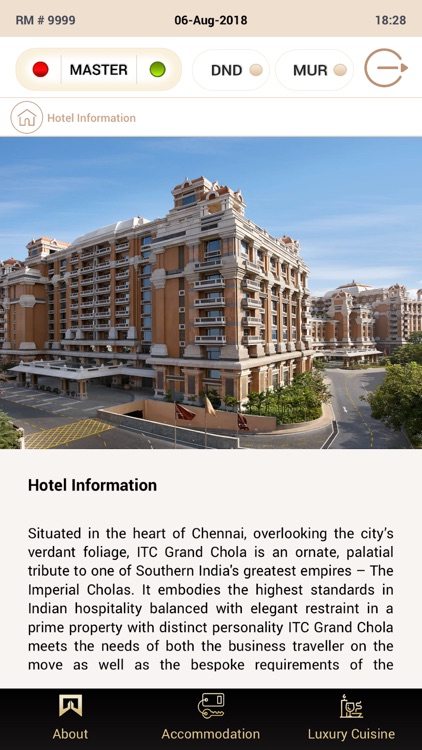 ITC Hotel by MSR IT SOLUTION PRIVATE LIMITED