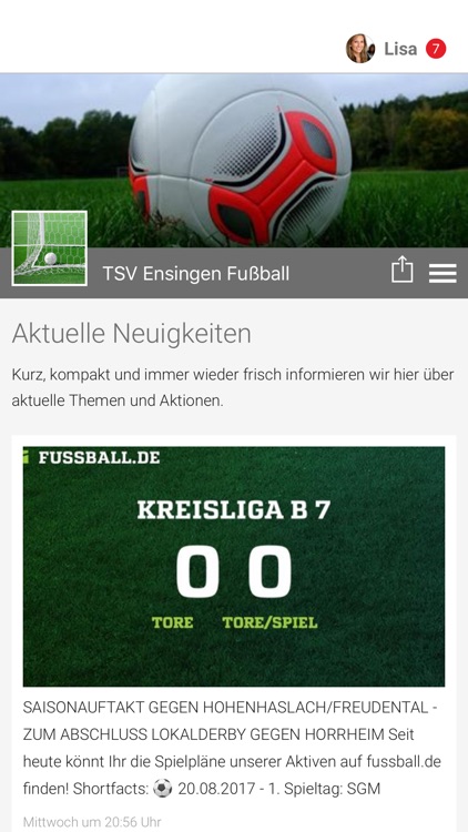 TSV Ensingen Fußball