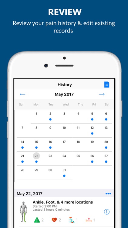 My Pain Tracker - Pain Diary screenshot-3