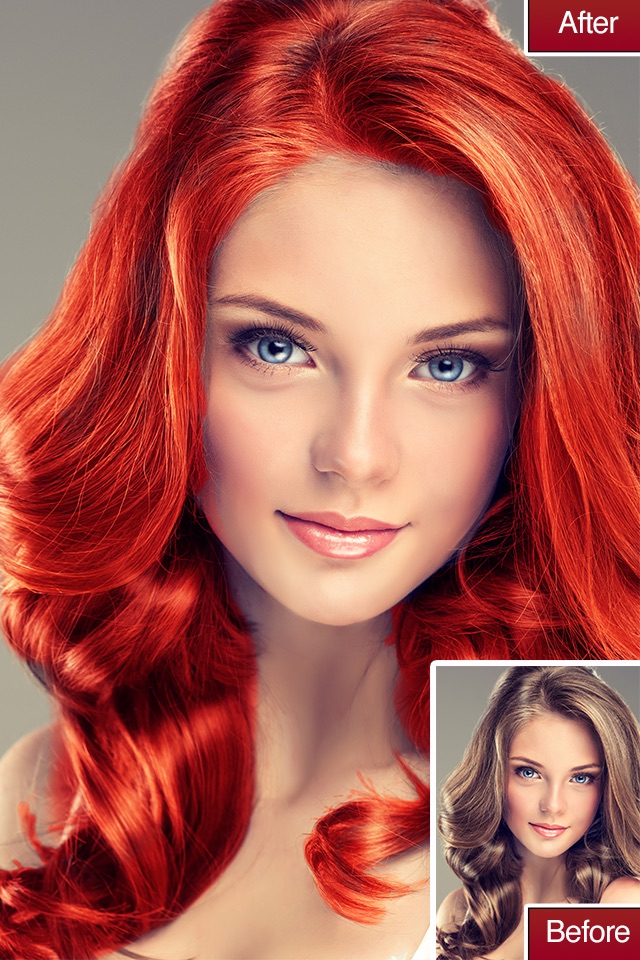 Hair Color Lab Change or Dye screenshot 3