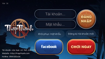 Cổng game đánh bài Thập Thành 1.1 IOS -