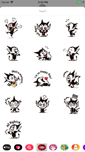 Cute Devil Sticker Emojis App(圖3)-速報App