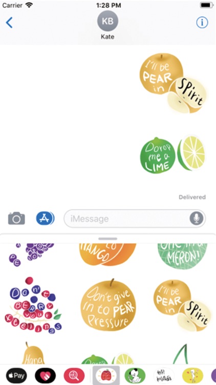 Fruits Pun Stickers