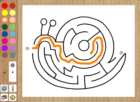 Maze Coloring Book - Animals - screenshot 2