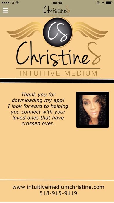 How to cancel & delete Intuitive Medium Christine App from iphone & ipad 1