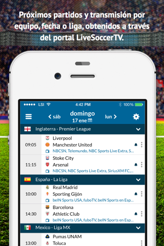 Live Soccer TV: Scores & Stats screenshot 4