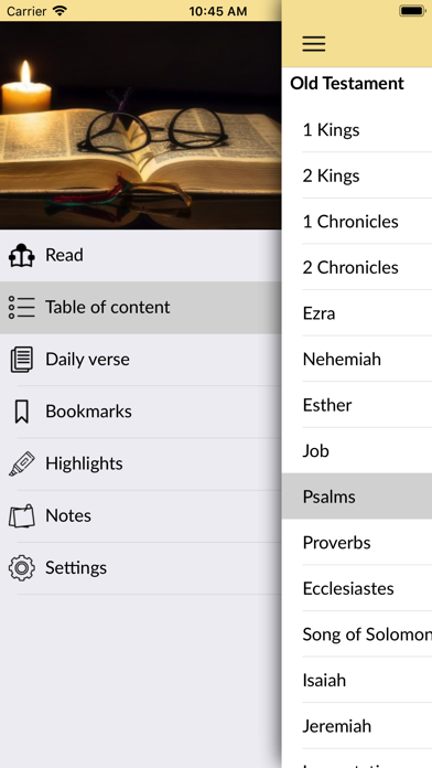 How to cancel & delete Holy Bible - King James Audio from iphone & ipad 2