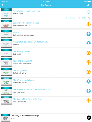 Kids Audiobooks - náhled