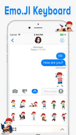 Game screenshot Emoji Keyboard - Chat Stickers mod apk