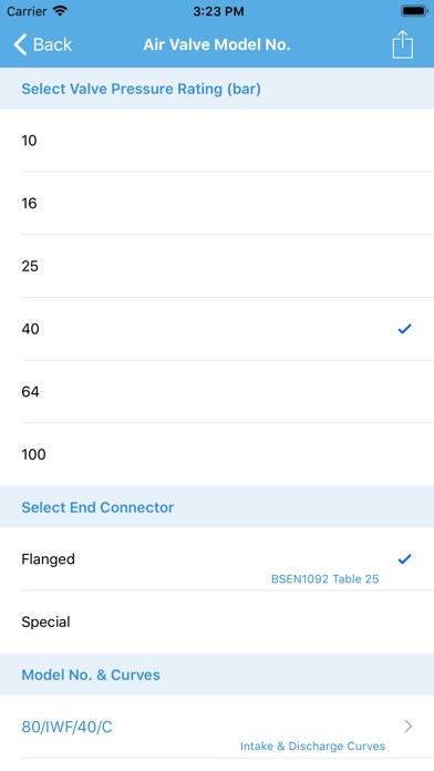 Nuvent Air Valve Sizing screenshot 4