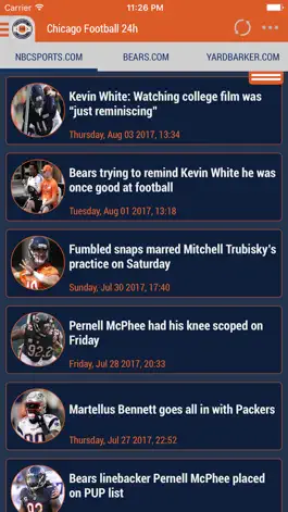 Game screenshot 24h News for Chicago Bears mod apk