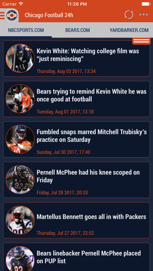 24h News for Chicago Bears(圖1)-速報App