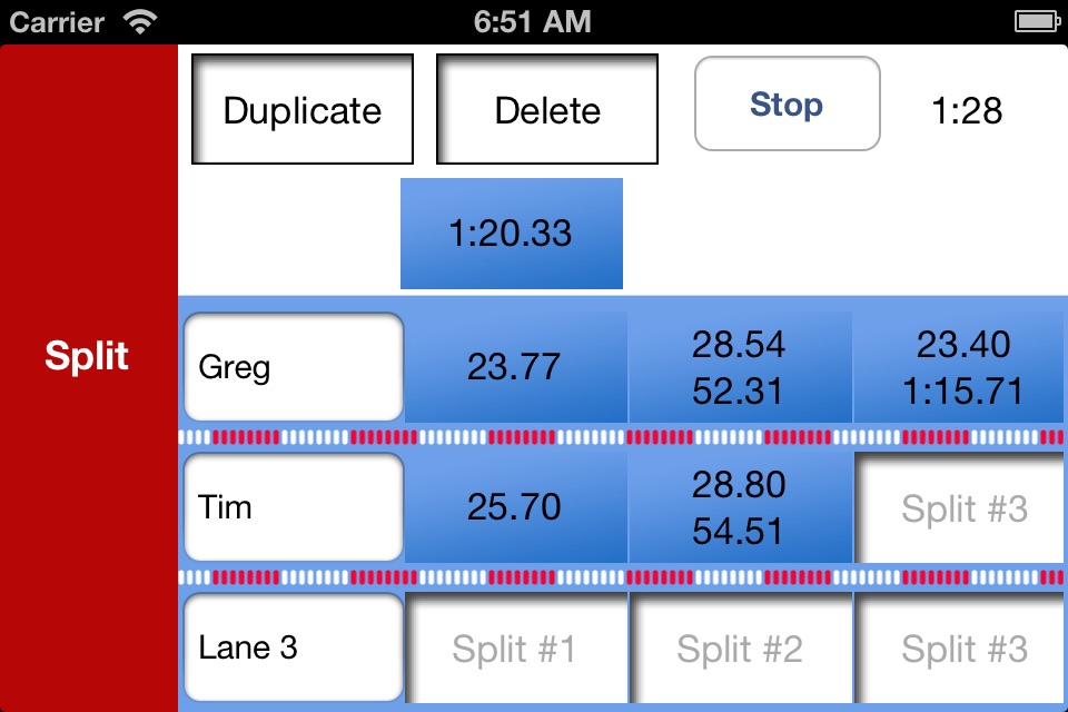 Swim Stopwatch screenshot 4