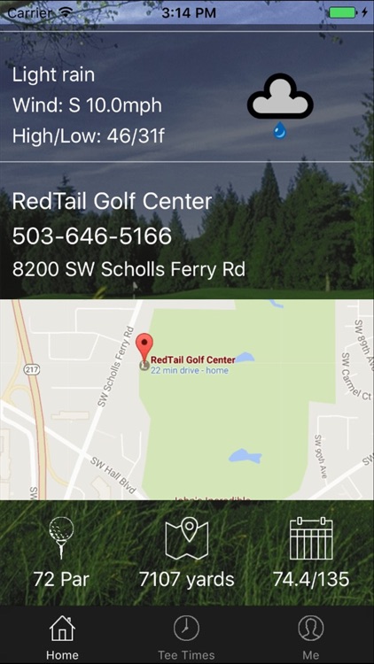 RedTail Golf Center Tee Times