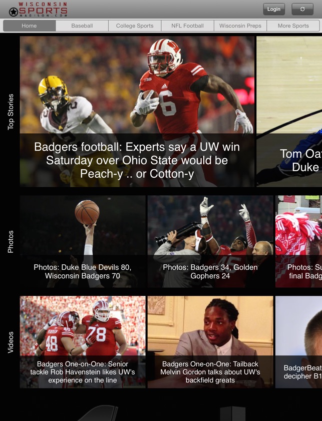 Wisconsin Sports(圖1)-速報App