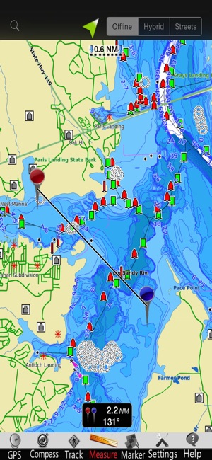 Kentucky & Barkley Lakes Chart(圖2)-速報App